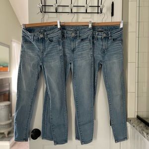 American Eagle Jeggings (3 pair)